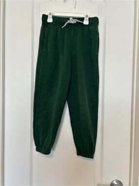 Old Navy Dark Green Kids Jogger Sweatpants with Drawstring